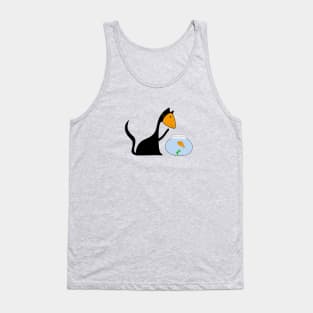 Clever catfish Tank Top